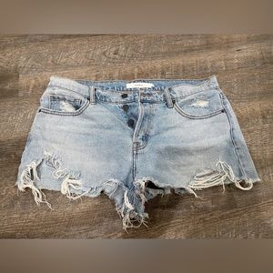 Jean shorts